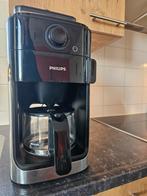 Philips Grind & Brew HD7765/00 – koffiebonen + filterkoffie, Ophalen, Zo goed als nieuw, Koffiemachine, Koffiebonen