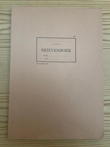 Brievenboek voor inkomende en uitgaande post beschikbaar voor biedingen