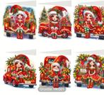 Diamond painting kerstkaarten, Hobby en Vrije tijd, Kaarten | Zelf maken, Ophalen of Verzenden, Nieuw, Pons of Mal