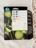 HP 953 4-pack originele inktcartridges, cyaan/geel, Computers en Software, Printerbenodigdheden, Ophalen of Verzenden, Zo goed als nieuw