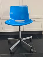 Blauwe bureaustoel, Huis en Inrichting, Ophalen, Zo goed als nieuw, Blauw