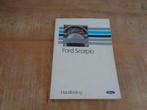 Ford Scorpio MK1 - Handleiding - Instructieboek - Nederlands, Verzenden