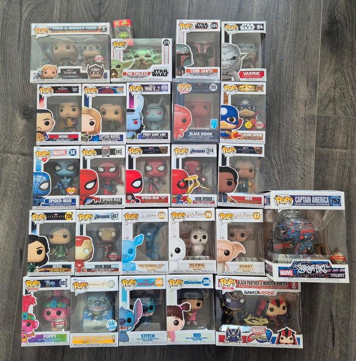 Funko pops!, Verzamelen, Poppetjes en Figuurtjes, Zo goed als nieuw, Ophalen