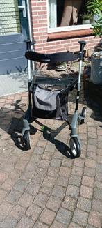 Rollator Topro Troja 5G zwart maat M met Rugsteun, Diversen, Rollators, Ophalen, Opvouwbaar, Gebruikt