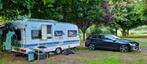 Hobby 495 UK 5 pers. met kinderkamer, Caravans en Kamperen, Rondzit, Hobby, Kachel, Dwarsbed