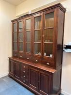 Grote buffetkast, hxbxd: 224 x 195 x 57 cm. Echt hout!, Ophalen, 200 cm of meer, 150 tot 200 cm, Teakhout