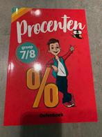 Procenten Groep 7/8 Oefenboek, Ophalen of Verzenden, Zo goed als nieuw, Overige niveaus, Nederlands