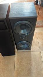 Speakers Philips FB 696 + Reciever, Audio, Tv en Foto, Luidsprekers, Ophalen, Philips, Gebruikt, 120 watt of meer