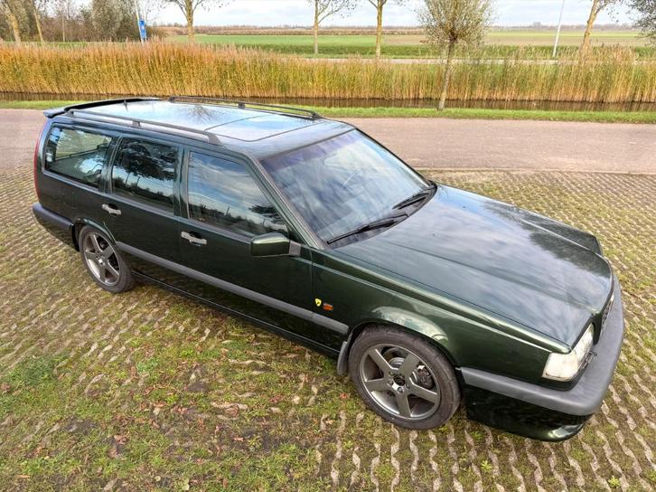 Volvo 850 2.3 T-5 R AUT 1995 Groen, Auto's, Volvo, Particulier, ABS, Airbags, Airconditioning, Climate control, Dakrails, Elektrische buitenspiegels