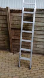 Ladder aluminium uitschuifbaar, Ophalen, Gebruikt, 2 tot 4 meter