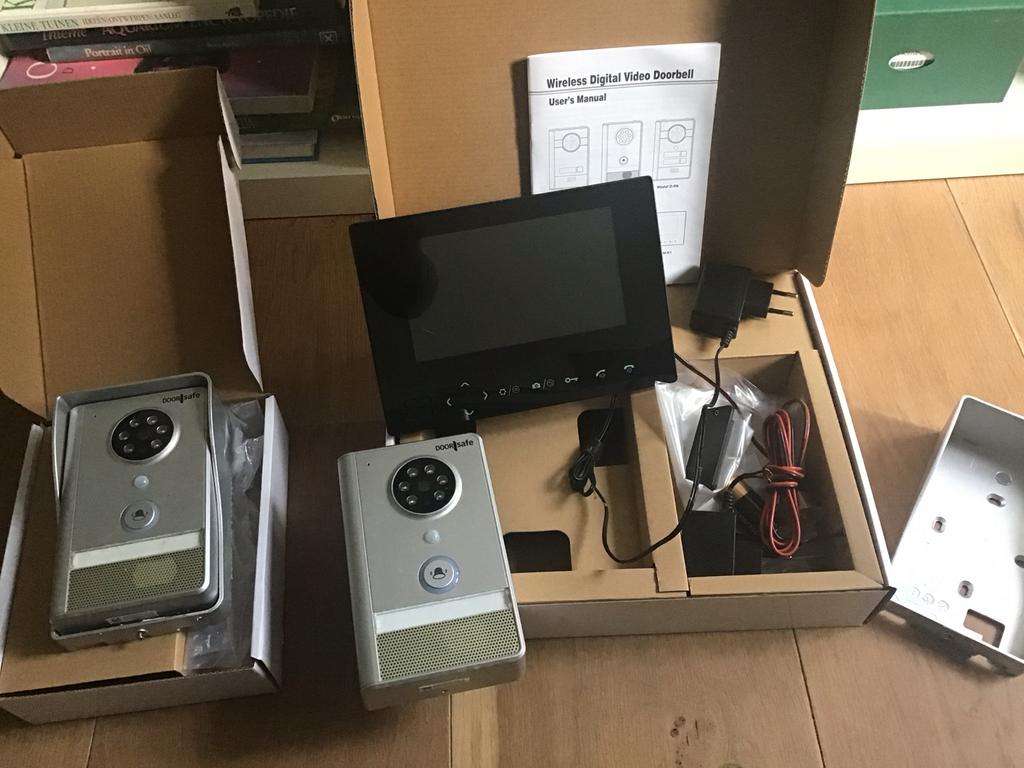 Deurbel Doorsafe, Ophalen of Verzenden, Terugspreekfunctie, Gebruikt, Draadloos