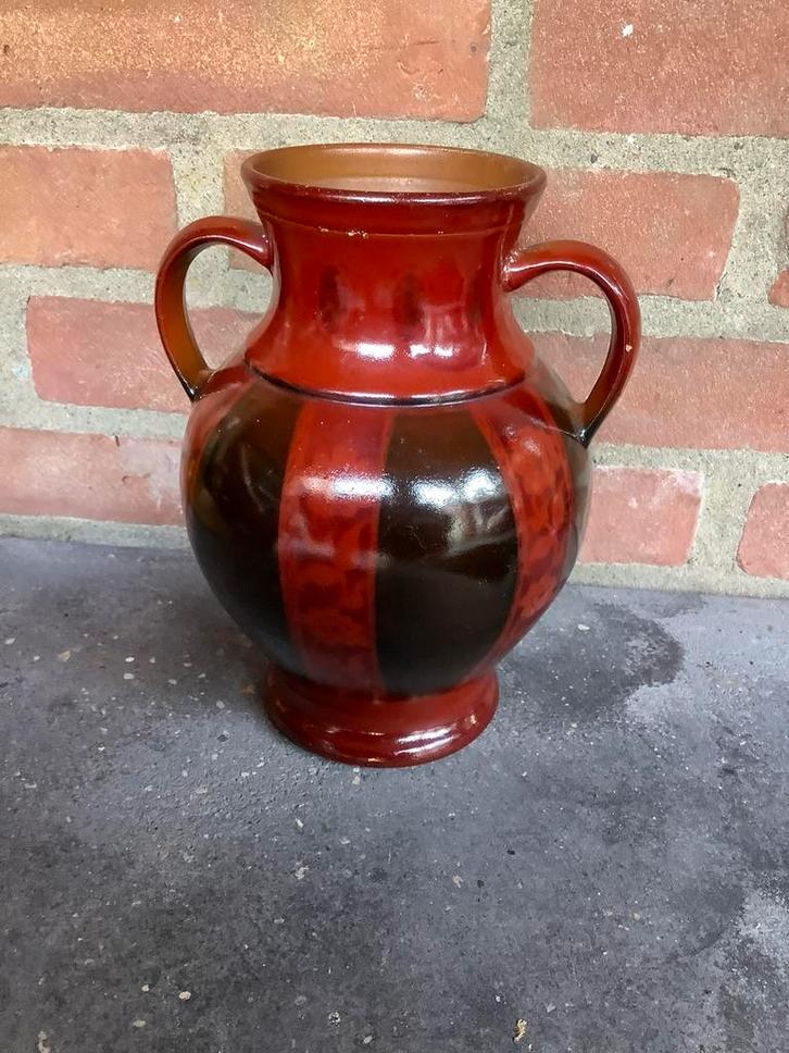 Vaas SIGG Arta aluminium uit de jaren 30/40, Antiek en Kunst, Antiek | Vazen, Ophalen of Verzenden