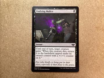 1x Undying Malice [134/277] (Near Mint) beschikbaar voor biedingen