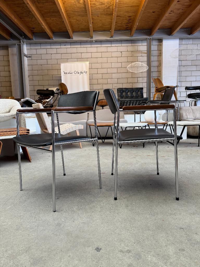 Gijs van der Sluis armchair (more in stock), Ophalen, Gebruikt, Zwart, Vintage