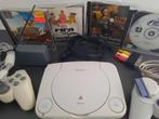 playstation One, Spelcomputers en Games, Ophalen of Verzenden, Gebruikt, Met 2 controllers