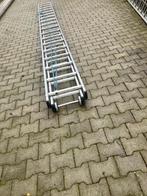 Aluminium uitschuifbare ladder, Ophalen, Gebruikt, 4 meter of meer