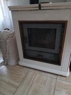 Keramische Houtkachel met Tegels - Extra Warmte, Ophalen, Gebruikt, Houtkachel, Vrijstaand