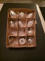 Unieke antieke zilveren kerstballen. Dennenappels,deukbal, Ophalen of Verzenden
