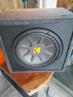 Subwoofer kicker met versterker, Ophalen, Zo goed als nieuw