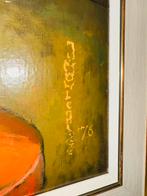 Groot gesigneerd schilderij uit 1976, Ophalen