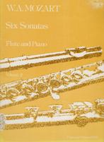 W.A.MOZART - Six Sonates - Flute and Piano - Volume 2, Gebruikt, Ophalen of Verzenden, Artiest of Componist, Piano