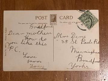 Art Nouveau - Jongen aan zee met strandstoel. 1917. beschikbaar voor biedingen