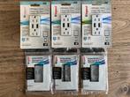 3 x Legrand Radiant Pass & Seymour 125 V 15A + wall plates, Doe-het-zelf en Verbouw, Elektra en Kabels, Ophalen of Verzenden, Nieuw