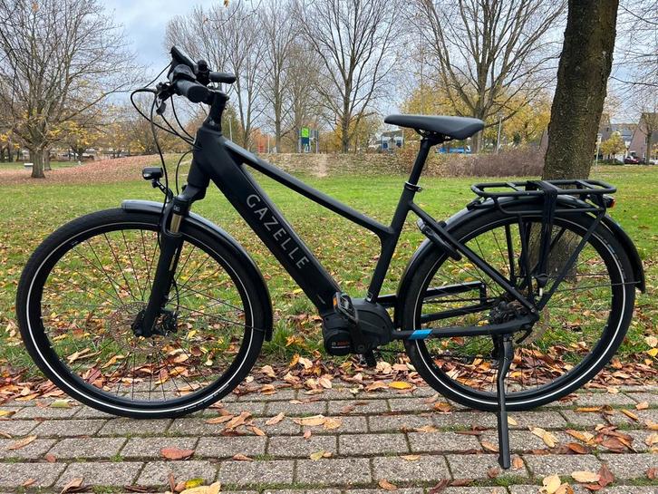 Stoere elektrische Gazelle fiets met Bosch middenmotor, Fietsen en Brommers, Elektrische fietsen, Gebruikt, Gazelle, 51 tot 55 cm