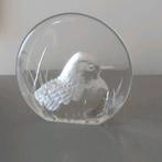 Kosta vogel presse papier, Mats Jonasson, gemerkt, Antiek en Kunst, Antiek | Glas en Kristal, Ophalen of Verzenden