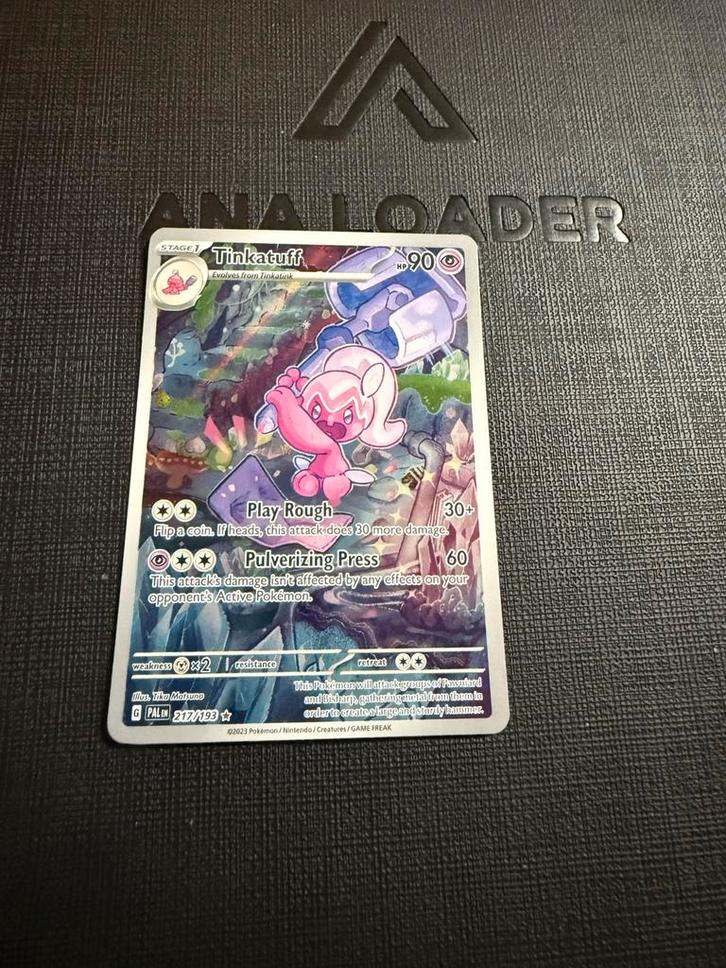 Tinkatuff 217/193 Full Art NM Pokémon kaart, Hobby en Vrije tijd, Verzamelkaartspellen | Pokémon, Zo goed als nieuw, Losse kaart