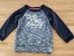 We Fashion trui sweater blauw meisje maat 98, Gebruikt, Meisje, Trui of Vest, Ophalen of Verzenden
