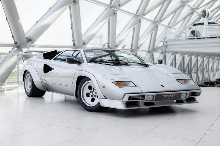 Lamborghini Countach LP400 S | Series II | (bj 1980), Auto's, Oldtimers, Bedrijf, Te koop, Lederen bekleding, Lichtmetalen velgen