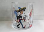 Lucky Luke Glas 1988 Nutella Glas, Verzamelen, Ophalen of Verzenden, Overige figuren, Zo goed als nieuw, Gebruiksvoorwerp