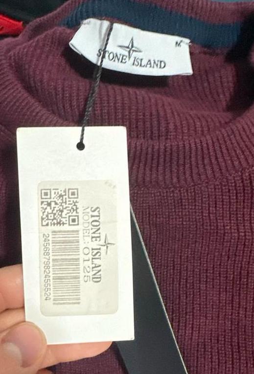 Stone Island Trui XL Nieuw met Labels, Kleding | Heren, Truien en Vesten, Nieuw, Maat 56/58 (XL), Paars, Ophalen of Verzenden