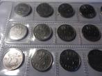 serie kwartjes   1948  tot  2001  zie foto,s en omschrijving, Postzegels en Munten, Munten | Nederland, Ophalen of Verzenden, Koningin Juliana