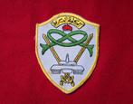 Patch 1e Golfoorlog Koeweit Armourschool Pantserschool, Verzenden, Nederland, Embleem of Badge