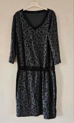 Musthaves by Elja antracietgrijze jurk mt L in zeer goede st, Ophalen of Verzenden, Zo goed als nieuw