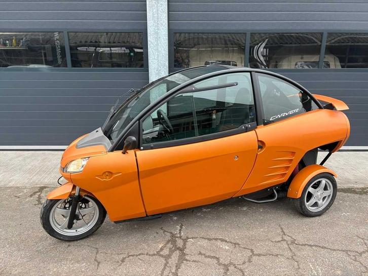 Carver - 100% Elektrisch - BR1 - Microcar, Fietsen en Brommers, Brommers | Overige merken, Gebruikt
