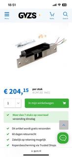 Deuropener, Doe-het-zelf en Verbouw, Hang- en Sluitwerk, Ophalen of Verzenden, Zo goed als nieuw, Slot