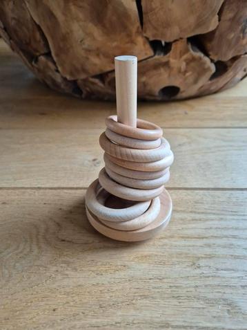Houten ringen  Baby Speelgoed beschikbaar voor biedingen