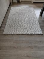 Hoogpolig vloerkleed wit, Ophalen, Wit, 150 tot 200 cm, Rechthoekig