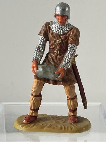 Elastolin 7cm Normandische Ridder met Steen 8836 Normandiërs beschikbaar voor biedingen