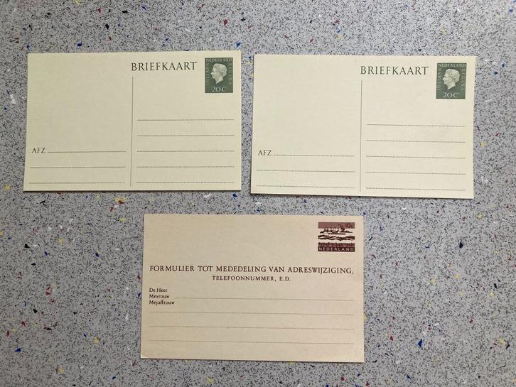 Briefkaarten en kaarten adreswijziging, Postzegels en Munten, Brieven en Enveloppen | Nederland, Briefkaart, Verzenden