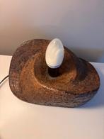 Prachtig! Brutalist chamotte wandlamp keramiek seventies, Ophalen of Verzenden, Gebruikt, Overige materialen, Jaren 60 70 brutalist seventies