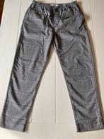 Zwart/ wit/ blauw geruite broek America Today heren (maat L), Maat 52/54 (L), Blauw, Ophalen of Verzenden, Zo goed als nieuw