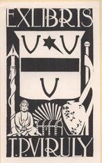 1515 Ex Libris Nederland : Jeanne Bieruma Oosting, 1929, Antiek en Kunst, Verzenden