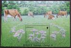 Postzegelvel Jersey – Paddestoelen in de wei, Verzenden, Postfris