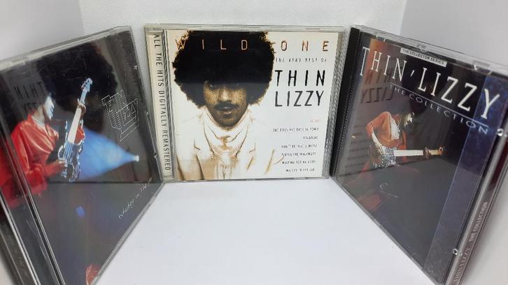 Partij van 3 Thin Lizzy CD's Muziek Albums, Cd's en Dvd's, Cd's | Hardrock en Metal, Gebruikt, Ophalen of Verzenden