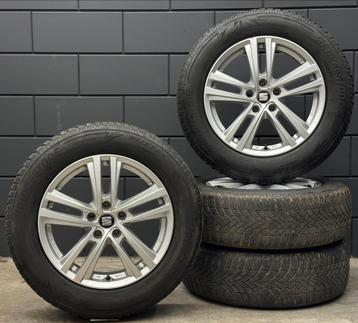 17 inch Seat Tarraco Kodiaq 5x112 ET40 Bridgestone 215/65/17 beschikbaar voor biedingen