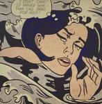 Roy Lichtenstein : lithografie met certificaat, Antiek en Kunst, Kunst | Litho's en Zeefdrukken, Ophalen of Verzenden